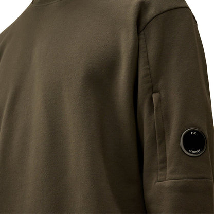 [C.P. Company] Sweatshirts Crew Neck In Diagonal Raised Fleece