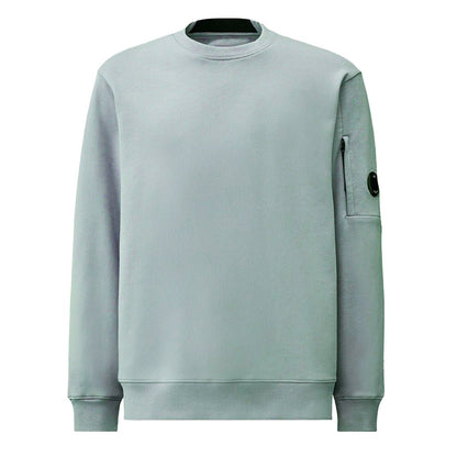 [C.P. Company] Sweatshirts Crew Neck In Diagonal Raised Fleece