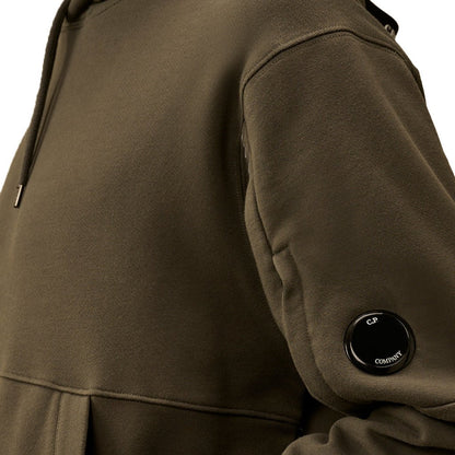 [C.P. Company] Diagonal Raised Fleece Hooded Sweatshirt