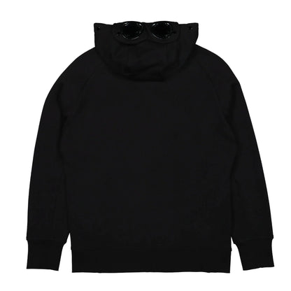 [C.P. Company] Diagonal Raised Fleece Goggle Hoodie