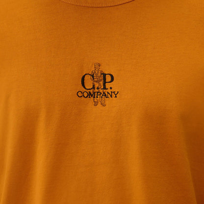 [C.P. Company] T-Shirts Short Sleeve In 1020 Jersey