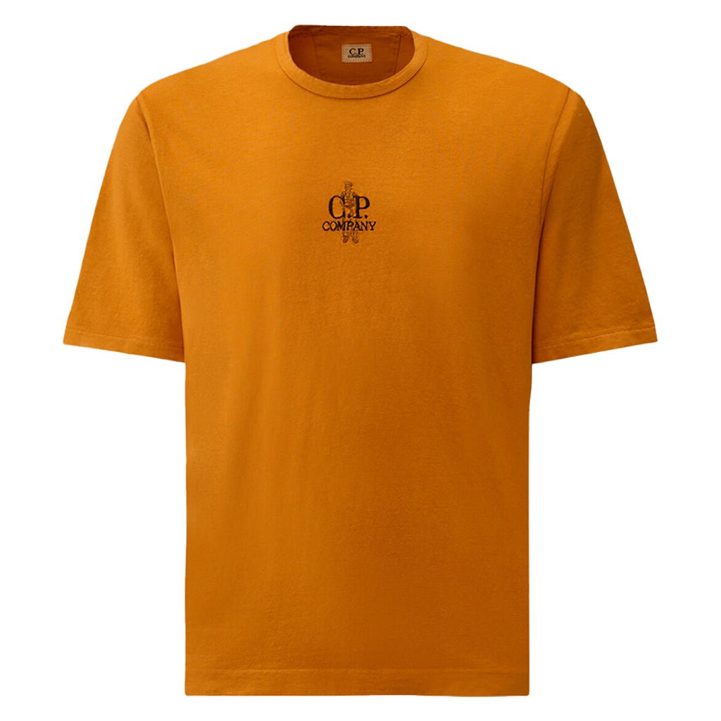 [C.P. Company] T-Shirts Short Sleeve In 1020 Jersey
