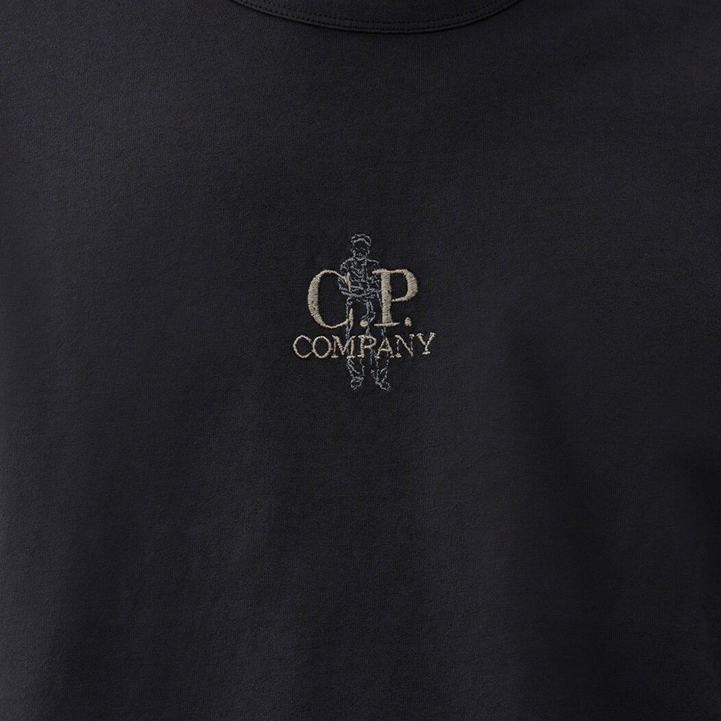 [C.P. Company] T-Shirts Short Sleeve In 1020 Jersey