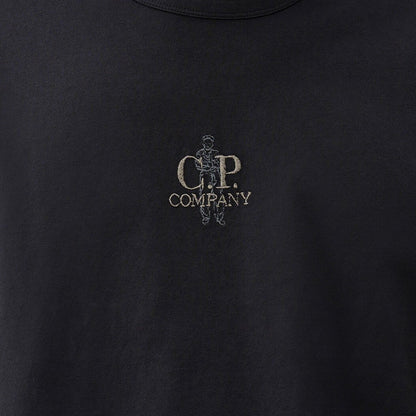 [C.P. Company] T-Shirts Short Sleeve In 1020 Jersey