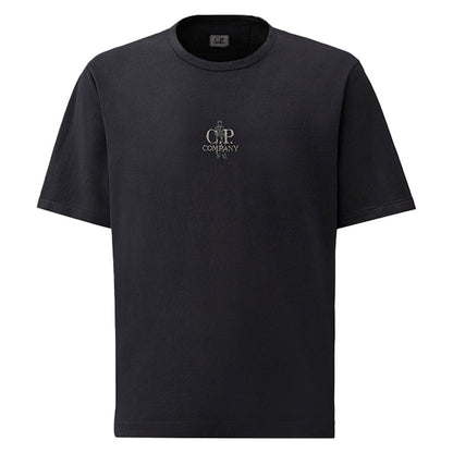 [C.P. Company] T-Shirts Short Sleeve In 1020 Jersey