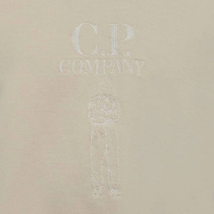 [C.P. Company] T-Shirts Short Sleeve In Jersey 30/2 T. Pezza