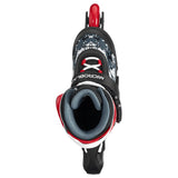 Load image into Gallery viewer, Rollerblade Microblade SL Black Red Kids Skates