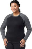 Load image into Gallery viewer, Smartwool - Classic Thermal Merino Base Layer 1/4 Zip - Women's Plus - Black
