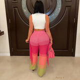 Load image into Gallery viewer, Marci knit cargo jogger (Pink multi)