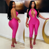 Load image into Gallery viewer, Hania jumpsuit (Pink/gold)