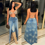 Load image into Gallery viewer, Zen two-ways jeans (Blue)