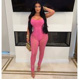 Load image into Gallery viewer, Dele lace jumpsuit (Aqua)