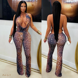 Load image into Gallery viewer, Coco jumpsuit (Brown/white)