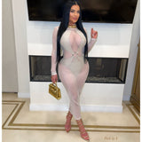 Load image into Gallery viewer, Olivia mesh midi (Ivory)