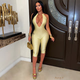 Load image into Gallery viewer, Hania jumpsuit (Yellow/gold)