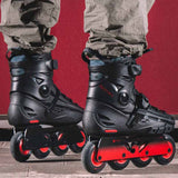 Load image into Gallery viewer, Flying Eagle F4 Raven Black Fire Skates