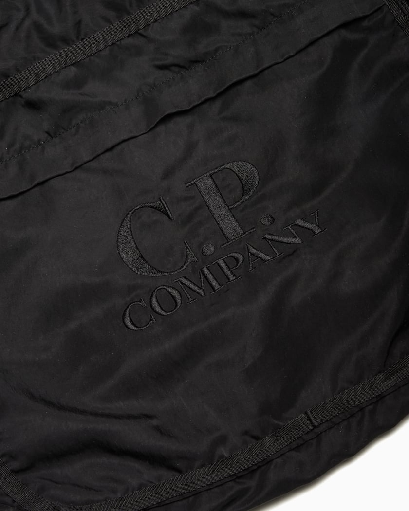 Nylon B Crossbody Messenger Bag Black