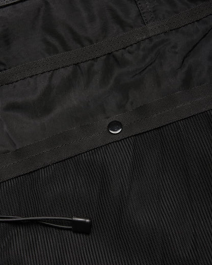 Nylon B Crossbody Messenger Bag Black