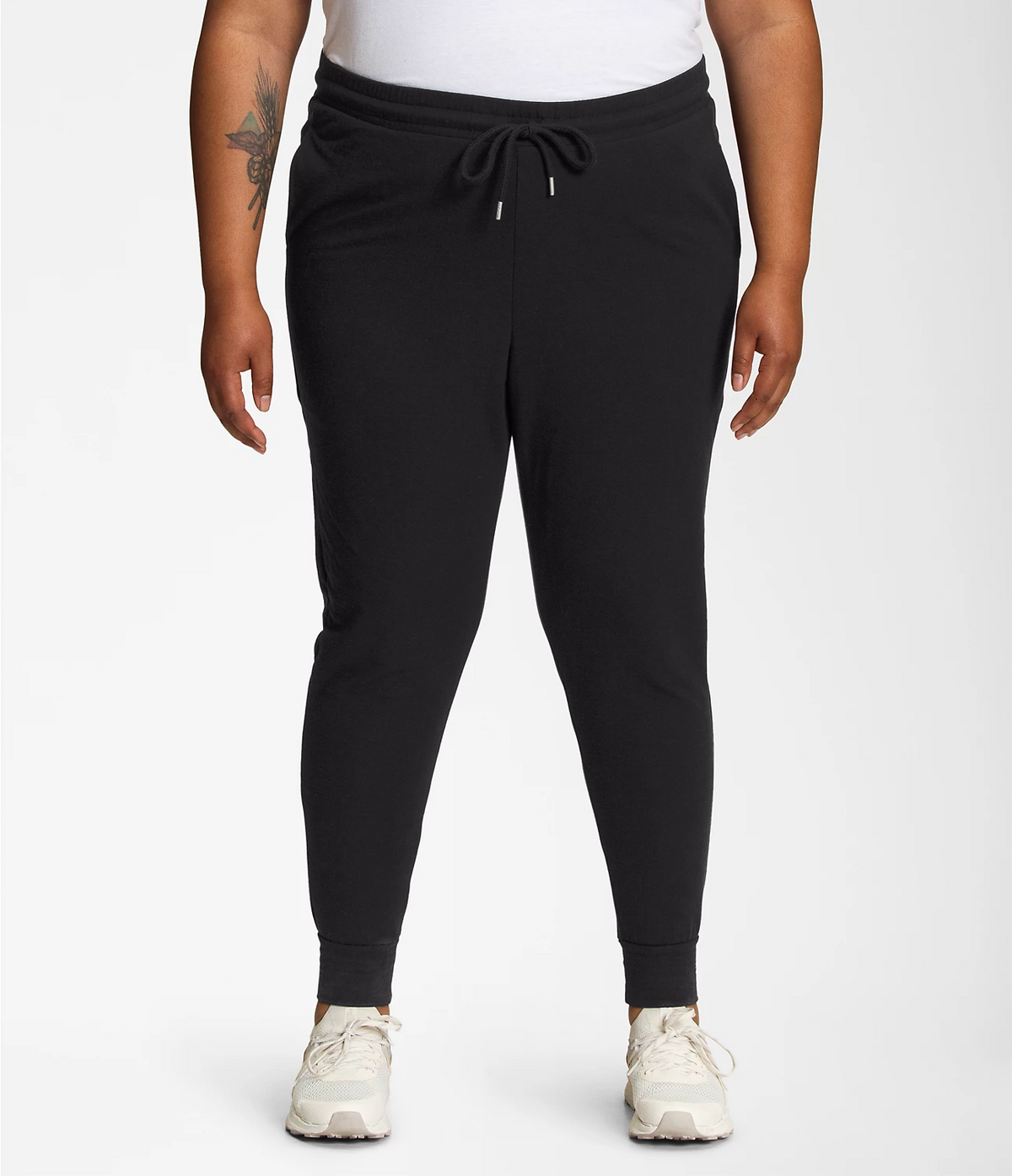 The North Face - Westbrae Knit Jogger - Women's Plus - Tnf Medium Grey Heather