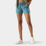 Load image into Gallery viewer, Smartwool - Merino 4in Hike Short - Women's - Dusty Teal