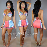 Load image into Gallery viewer, Dania Shorts (Coral)