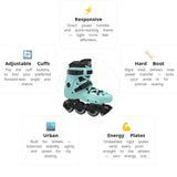 Load image into Gallery viewer, FR 1 80 Light Blue Skates