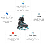 Load image into Gallery viewer, K2 Alexis 80 Alu Women Skates