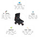 Load image into Gallery viewer, Powerslide Zoom One 100 Skates