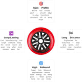 Load image into Gallery viewer, Undercover Raw Red 125mm/85A Wheels (Pack of 6)