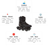 Load image into Gallery viewer, Powerslide Phuzion Enzo BW 80 Skates