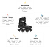 Load image into Gallery viewer, Powerslide Next Pro 80 Black Skates