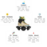 Load image into Gallery viewer, Powerslide Next Renegade Werbeski Pro 125 Skates