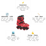 Load image into Gallery viewer, FR 1 80 Red Skates