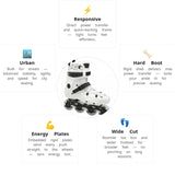 Load image into Gallery viewer, FR1 80 Intuition V3 White Skates