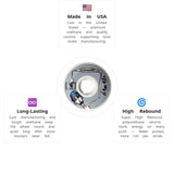 Load image into Gallery viewer, Rollerblade Hydrogen Blank 64mm/92A Wheels (Pack of 4)