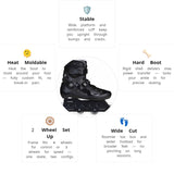 Load image into Gallery viewer, Powerslide Storm Black 80 Skates