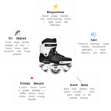 Load image into Gallery viewer, Powerslide Next Core Black 100 Skates