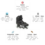 Load image into Gallery viewer, FR SL Seven Black Skates