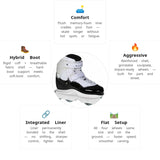 Load image into Gallery viewer, Gawds FM 5 White Aggressive Skates