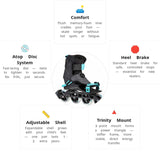 Load image into Gallery viewer, Doop Urban 90 Skates