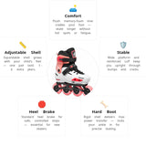 Load image into Gallery viewer, Rollerblade Apex Coral Kids Skates