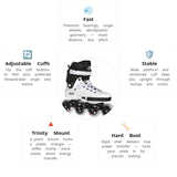 Load image into Gallery viewer, Powerslide Next 90 Core Black Skates