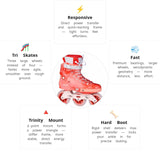 Load image into Gallery viewer, Powerslide Next 100 Grapefruit Women Skates