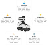 Load image into Gallery viewer, Seba E3 80 White Premium Skates