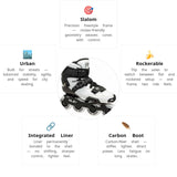 Load image into Gallery viewer, FR Spin White Skates
