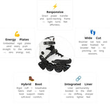Load image into Gallery viewer, Seba High Light 80 White Skates