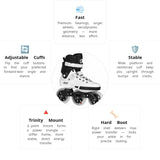 Load image into Gallery viewer, Powerslide Next Core Black 110 Skates