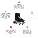 Load image into Gallery viewer, Powerslide Pheme Leo 100 Skates