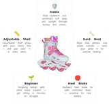 Load image into Gallery viewer, Powerslide Universe 4W Pink II Kids Skates