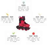 Load image into Gallery viewer, Powerslide Universe 4W Red Kids Skates